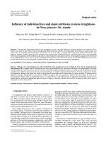 Báo cáo lâm nghiệp: 