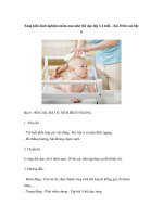 Sáng kiến kinh nghiệm mầm non môn thể dục lớp 3-4 tuổi – bài 10 bò cao bật ô potx