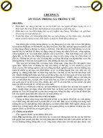 Giáo trình tổng hợp những cách để chữa bệnh nhiễm xạ trong xương phần 4 pdf