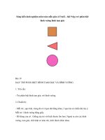 Sáng kiến kinh nghiệm môn toán mẫu giáo 4-5 tuổi – bài 9 dạy trẻ phân biệt hình vuông hình tam giác pot