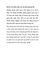 Bí ẩn về sự biến mất ồ ạt của loài ong tại Mỹ pptx