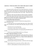 Sổ tay thủy văn cầu đường - TÍNH TOÁN DÒNG CHẢY TRONG ĐIỀU KIỆN TỰ NHIÊN part 1 pps