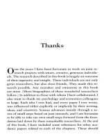 predictably irrational the hidden forces that shape our decisions phần 10 pot