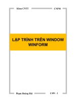 Lập trình window ppt