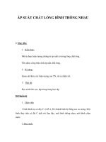 ÁP SUẤT CHẤT LỎNG BÌNH THÔNG NHAU pps