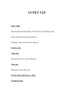 LUYỆN TẬP ĐỊNH LÝ ppt