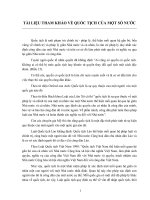 TÀI LIỆU THAM KHẢO VỀ QUỐC TỊCH CỦA MỘT SỐ NƯỚC potx