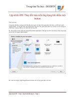 Lập trình iOS: Thay đổi màu nền ứng dụng khi nhấn một button pdf