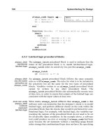 SystemVerilog For Design phần 5 docx