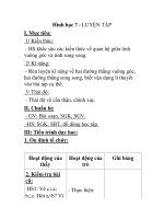 Hình học 7 - LUYỆN TẬP doc