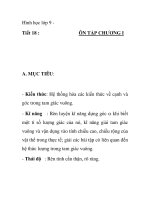 Hình học lớp 9 Tiết 18 : ÔN TẬP CHƯƠNG I pot