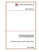 Governing Fundamentals and Power Management phần 1 ppt