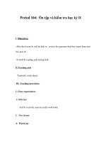 Period 104: Ôn tập và kiểm tra học kỳ II pot