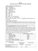 Phụ lục Kèm theo công văn số 810/CTS-KSTS ngày 29/04/2010 ppt