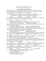 ĐỀ THI THỬ ĐẠI HỌC MÔN VẬT LÝ ĐỀ I_TRƯỜNG PHAN BỘI CHÂU pptx