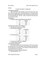 Thiết kế phân xưởng sản xuất nước đá cây năng suất 30 tấn/ngày