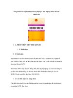 Sáng kiến kinh nghiệm luật dân sự đại học – bài 3 pháp nhân chủ thế QHPLDS potx