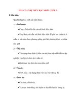 Giáo án Đại Số lớp 10: DẤU CỦA NHỊ THỨC BẬC NHẤT (TIẾT 2) doc