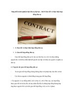 Sáng kiến kinh nghiệm luật dân sự đại học – bài 8 Giao kết và thực hiện hợp đồng dân sự pps