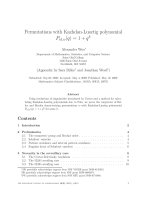 Báo cáo toán học: 