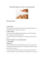 Sáng kiến kinh nghiệm y học cổ truyền – Liệt mặt nguyên phát pdf