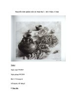 Sáng kiến kinh nghiệm môn mỹ thuật lớp 2 – bài vẽ đậm, vẽ nhạt doc