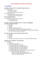 ÔN TẬP MÔN NGUYÊN LÝ KẾ TOÁN KỲ THI LIÊN THÔNG NĂM 2011 ppt