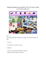 Sáng kiến kinh nghiệm môn toán mẫu giáo 4-5 tuổi – bài 17 dạy trẻ xác định vị trí đồ vật theo hướng của trẻ ppsx