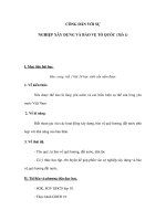 CÔNG DÂN VỚI SỰ NGHIỆP XÂY DỰNG VÀ BẢO VỆ TỔ QUỐC (Tiết 1) doc