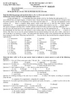 ĐỀ THI THỬ ĐẠI HỌC LẦN THỨ I Năm 2010-2011 - Mã đề: 678 pdf