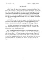 Cơ sở công nghệ chế tạo máy - Phần 1 pdf