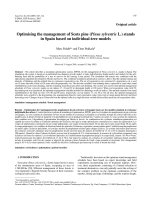 Báo cáo lâm nghiệp: