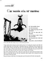 Vật lí đại cương các nguyên lí và ứng dụng - Tập 2 Điện từ, dao động và sóng - Chương 22 ppt