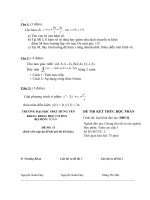 Đề thi học phần toán cao cấp 3 -2 ppsx
