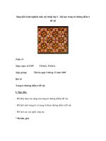 Sáng kiến kinh nghiệm môn mỹ thuật lớp 5 – bài học trang trí đường diềm ở đồ vật doc