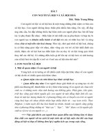 Bài giảng con người xã hội và xã hội hoá ppsx