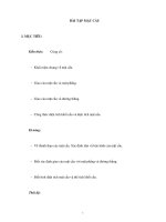 BÀI TẬP MẶT CẦU ppsx