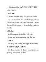Giáo án sinh học lớp 7 - Tiết 8: THUỶ TỨC pps