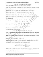 Thiết lập phương trình mặt phẳng ppsx