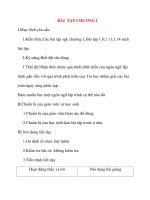 Giáo án Tin Học lớp 11: BÀI TẬP CHƯƠNG I pot