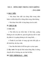 Tiết 31. DÒNG ĐIỆN TRONG CHÂN KHÔNG pps