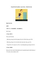 Sáng kiến kinh nghiệm y học đai học – Bệnh tiêu chảy doc