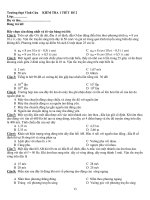 Trường thpt Vĩnh Cửu KIỂM TRA 1 TIẾT Đề 2 pps