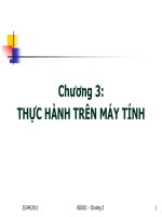 THỰC HÀNH TRÊN MÁY TÍNH docx