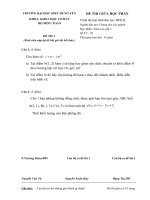 Đề thi học phần toán cao cấp 3 pdf
