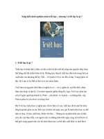 Sáng kiến kinh nghiệm môn triết học : chương 1 triết học là gì pdf