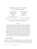 Báo cáo toán học: 