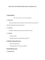 CÔNG DÂN VỚI TÌNH YÊU, HÔN NHÂN, GIA ĐÌNH (Tiết 1) docx