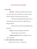 Giáo án Sinh Học lớp 12 Ban Tự Nhiên: BẰNG CHỨNG ĐỊA LÍ SINH HỌC. pps