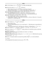 Đề ôn tập môn toán - đề 37 doc